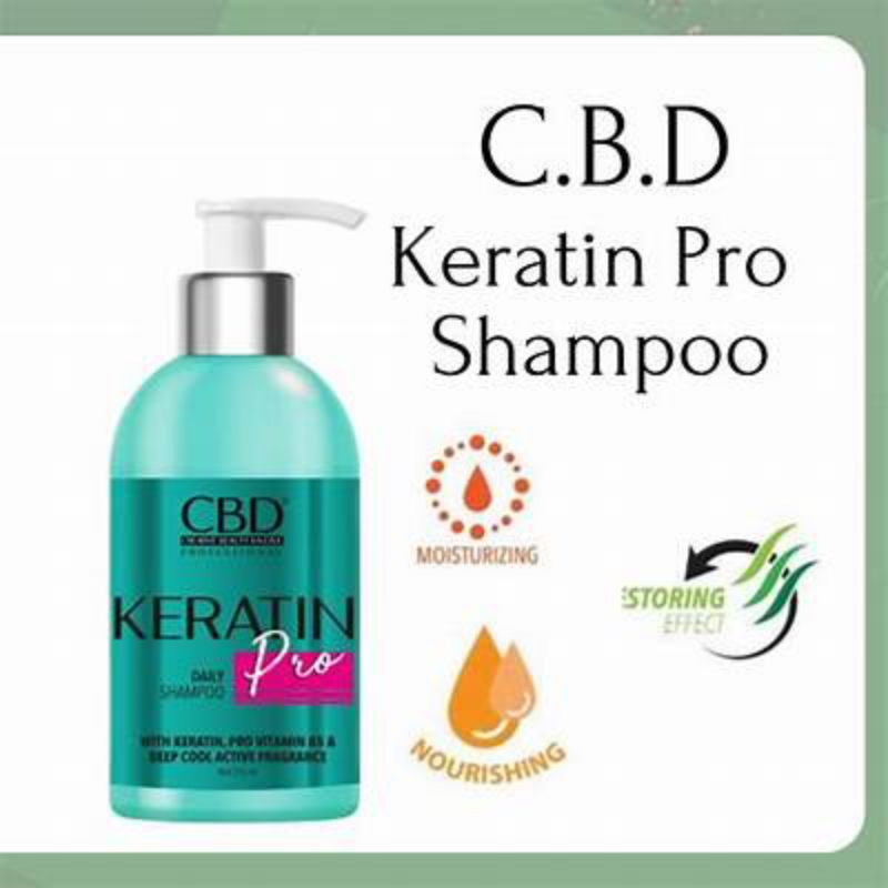 Shampoo CBD Keratin Pro Daily shampoo With Keratin