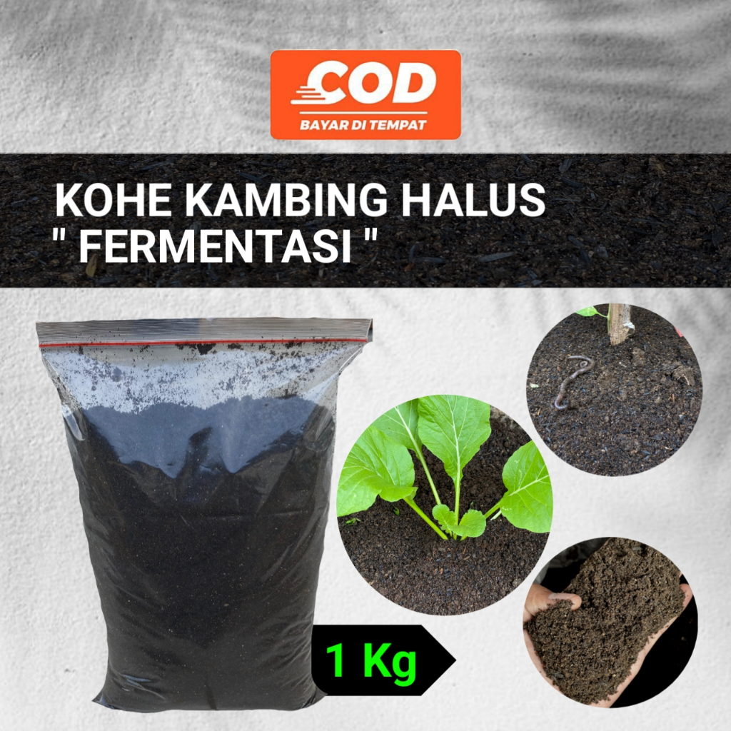 Kohe kambing fermentasi 1kg