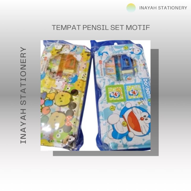 

TEMPAT PENSIL SET MOTIF SUM-SUM DAN DORAEMON Alat Tulis Stationery
