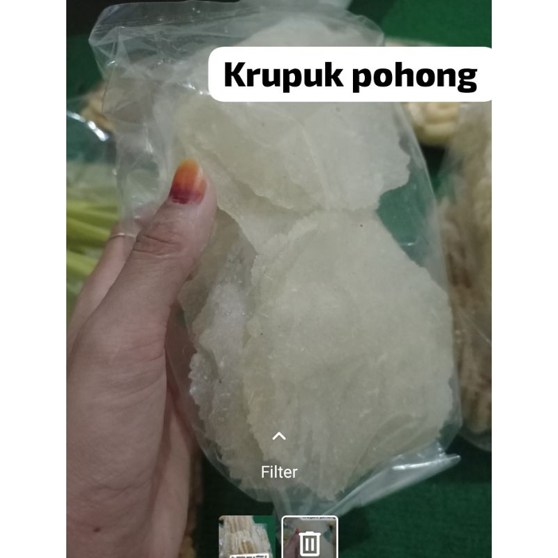 

krupuk pohong mentah original