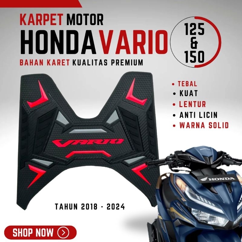 ALAS KAKI VARIO 125 & 150 | ALAS KAKI MOTOR VARIO 125 & 150 | ALAS KAKI MOTOR HONDA VARIO 125 & 150 