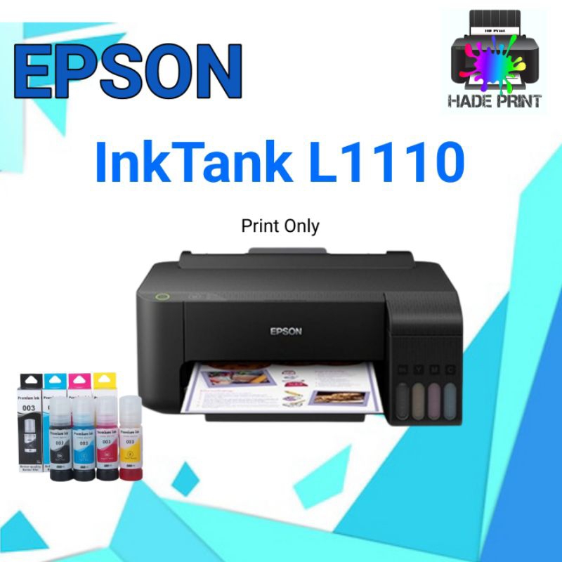 Printer Epson L1110 siap pakai (print only)