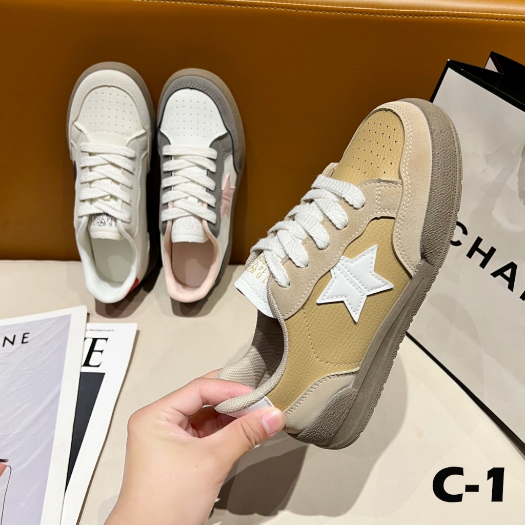 Cuci Gudang  New Best Seller Sepatu Jalan Wanita Import Sepatu Kasual Jalan Wanita Best