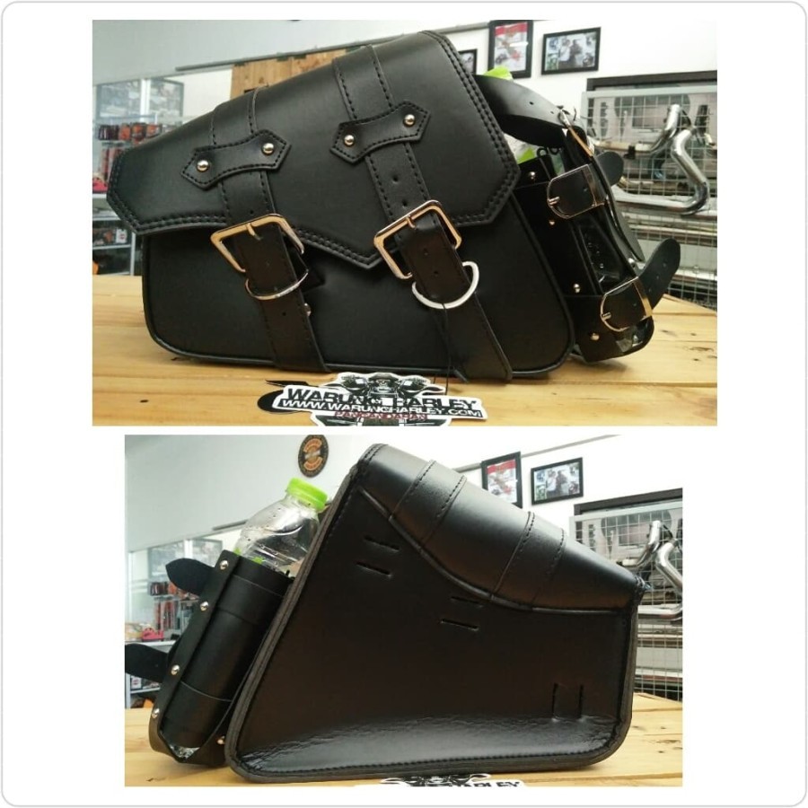 Solo Bag Sportster + Botle Bag Harley davidson