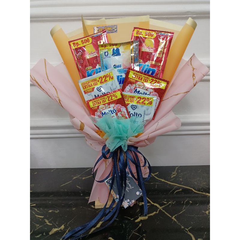 

Bouquet Hari ibu | Bouquet Spesial Hari Ibu | Buket Sabun Cuci & Pewangi | Gift Ultah