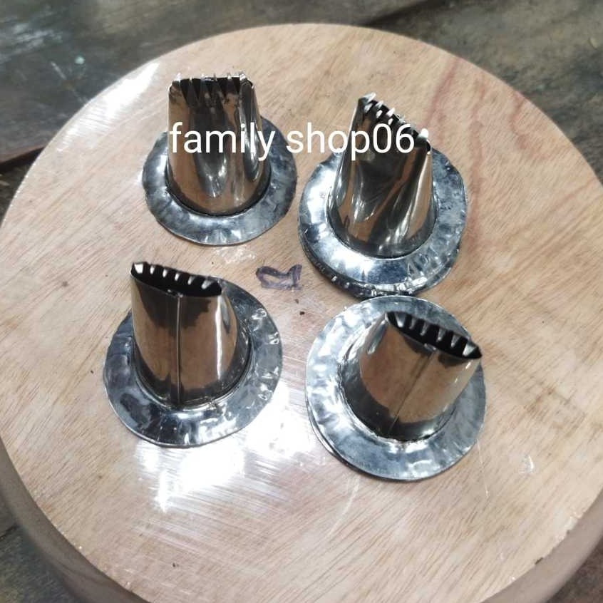 Cetakan Kue Semprit Topi/Spuit