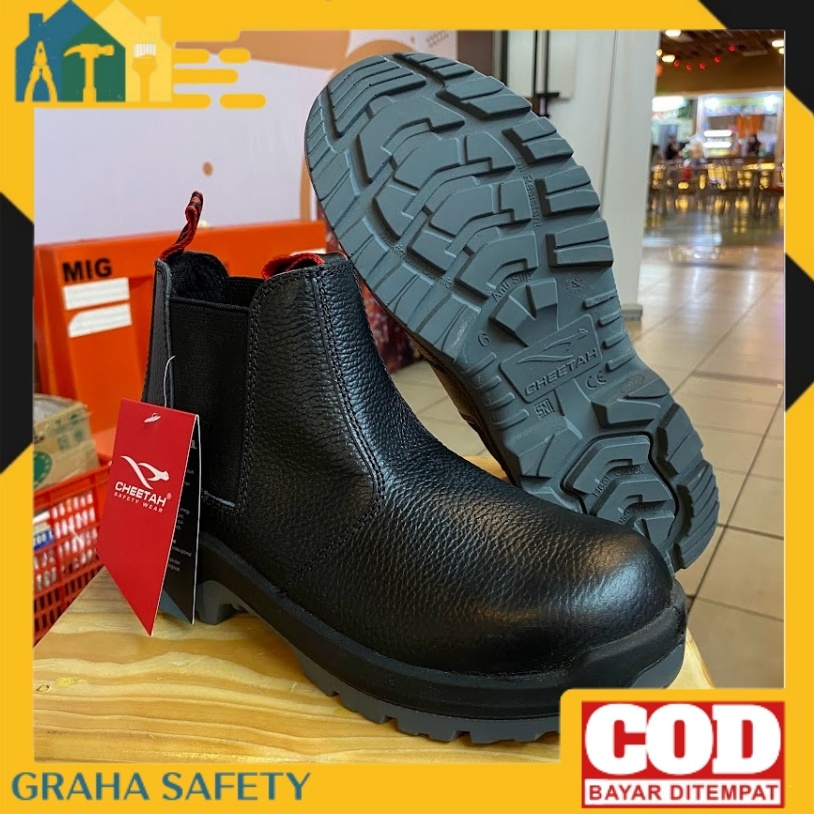 Sepatu Safety Cheetah 7110H - Safety Shoes Cheetah 7110H Original