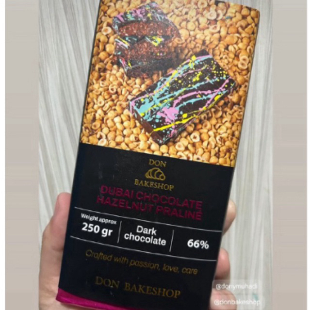 

COKLAT DUBAI DON HAZELNUT