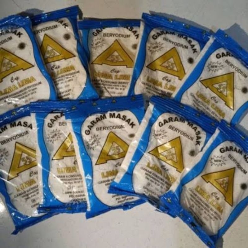 

10 pcs garam masak beryodium