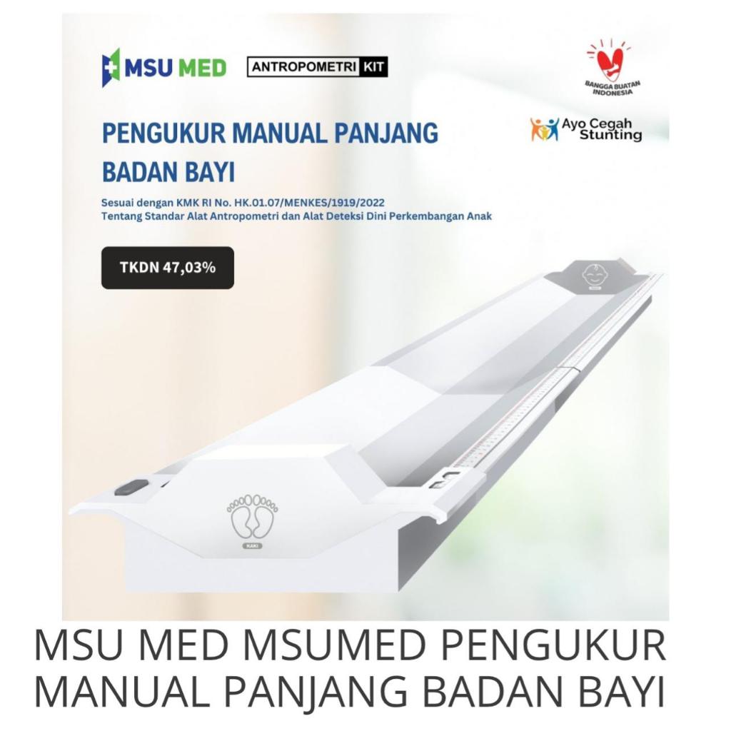 Msumed Lenght Board / infantometer/pengukur panjang bayi/baby lenght board