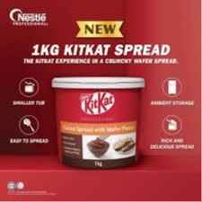 

Kitkat Cocoa Spread With Wafer Pieces 1kg
