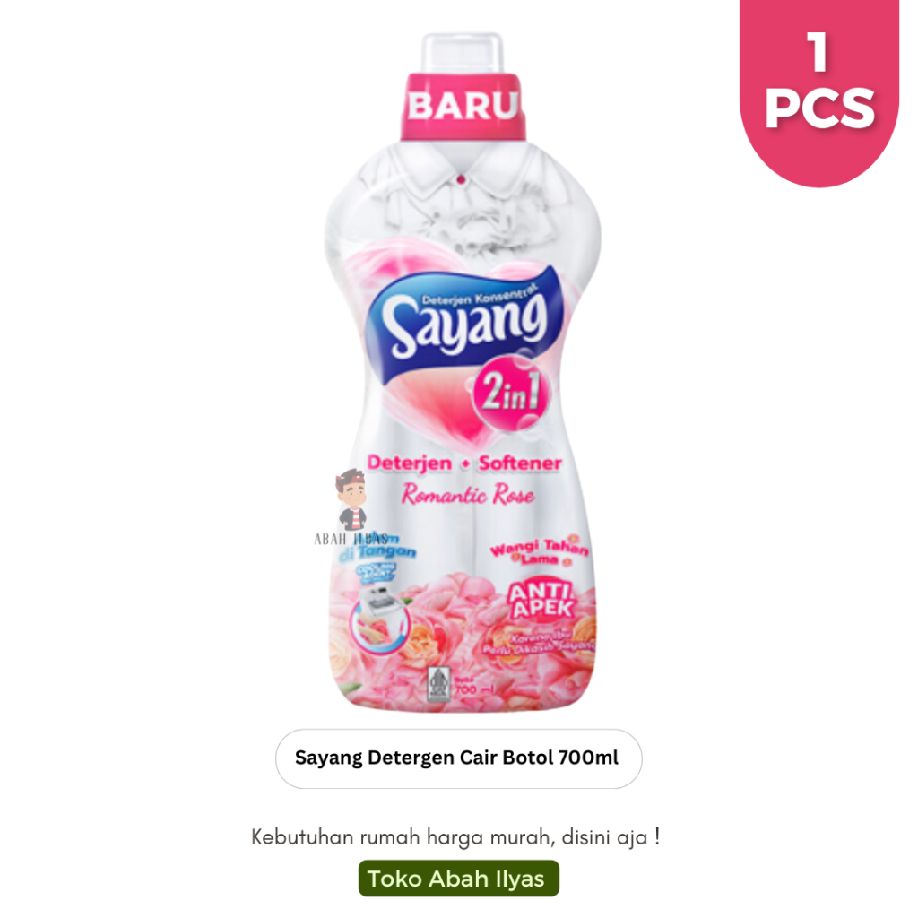 Detergen Cair Sayang Botol 700ml