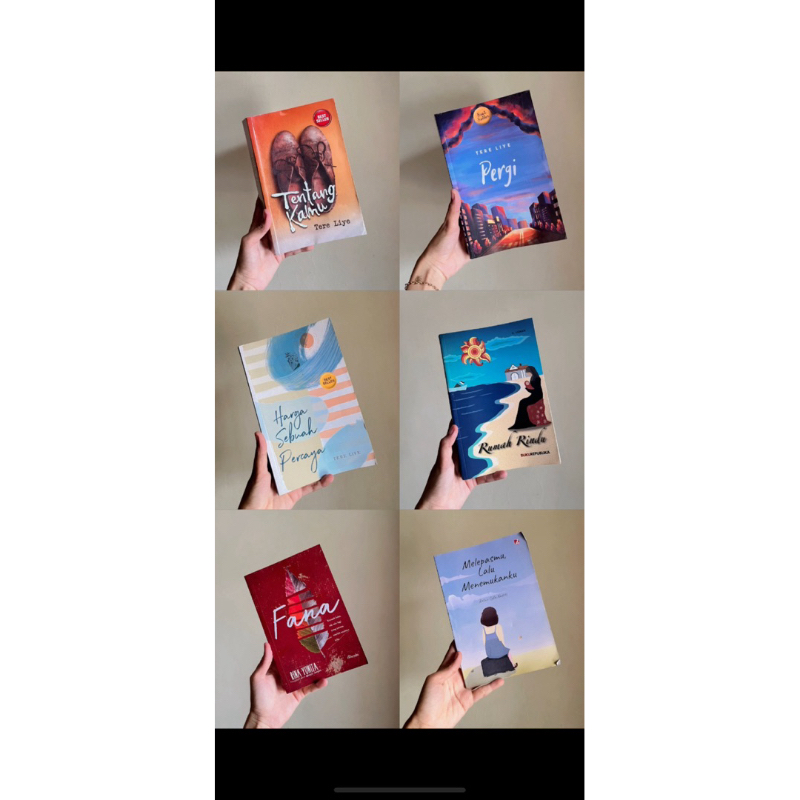 

Preloved buku tre liye, k usman, dll