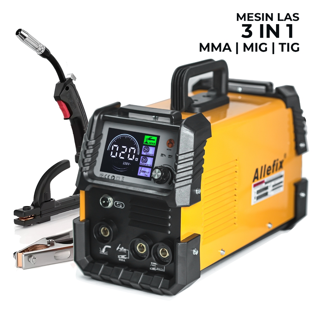Mesin Las  3 in 1 MMA 250A Smart Digital Display - Mesin Las - MMA250