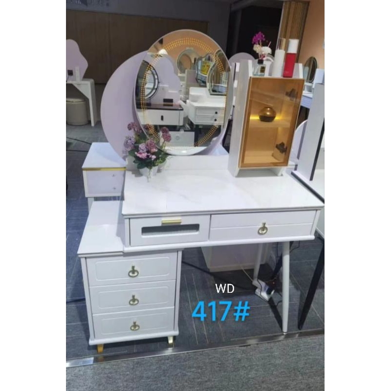Meja Rias Vanity Dressing Table Minimalis Import 417 Khusus Palembang