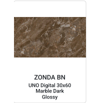 KERAMIK UNO DIGITAL MARBLE DARK GLOSSY ZONDA BN 30x60