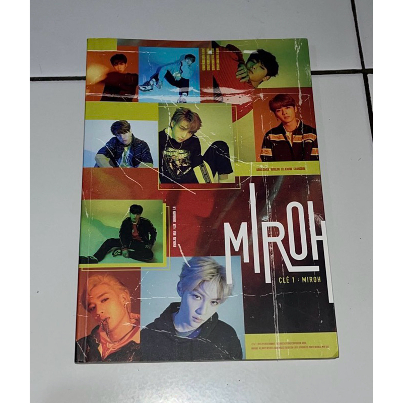 album & photocard stray kids miroh