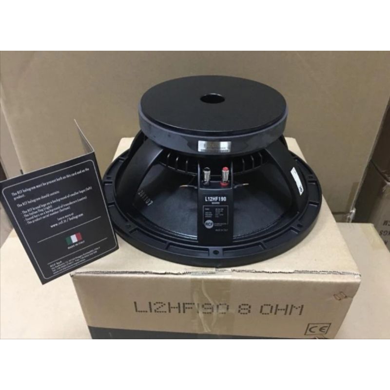 SPEAKER KOMPONEN RCF 12HF190 12 INCH MID LOW