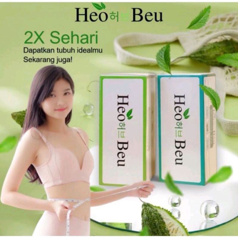 

1 Paket Heo Beu Tea 2 Box Day & Night Pelangsing Badan Penurun Berat Badan Terbaik Teh Diet