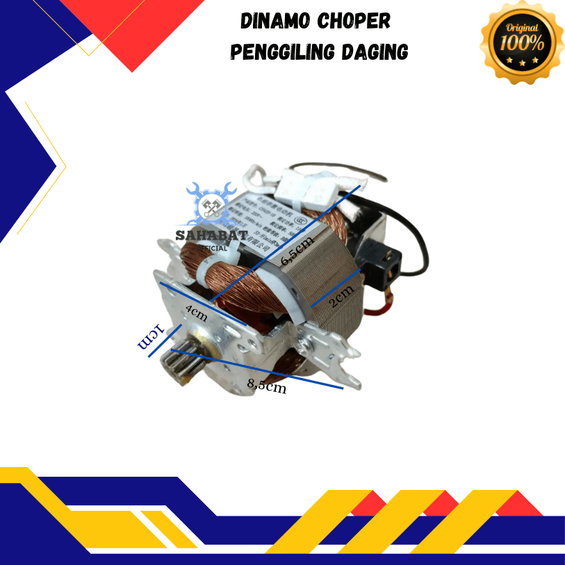 DINAMO CHOPPER PENGGILING DAGING | MOTOR BLENDER KAPSUL ORIGINAL