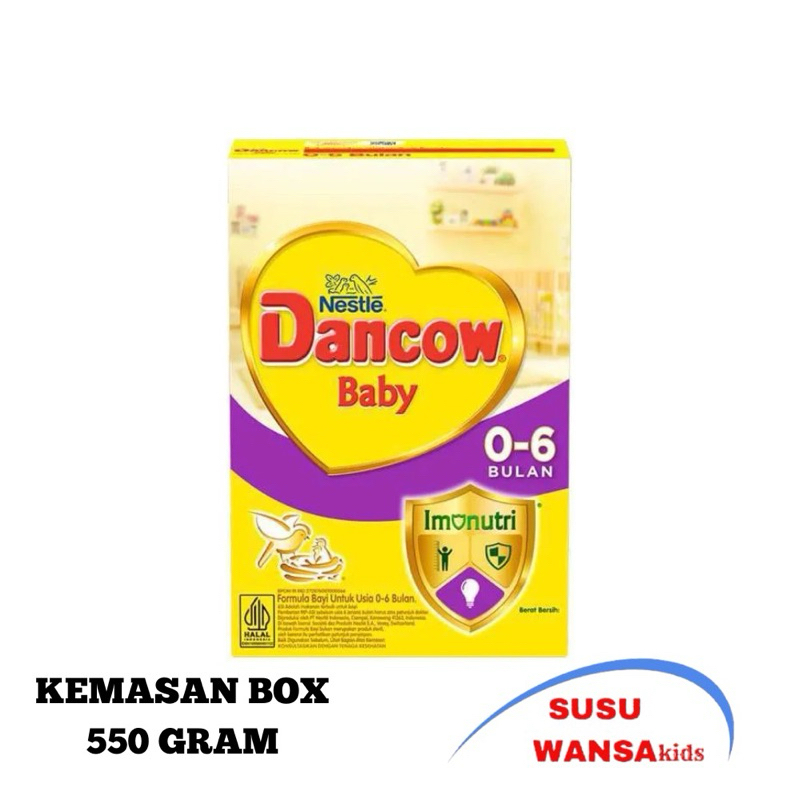 DANCOW BABY 0-6 BULAN 550G