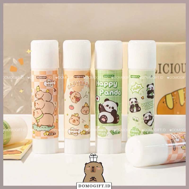 

Lem Kertas Lucu Padat Stick Karakter Lucu Glue Buat Tempel Kertas Journaling