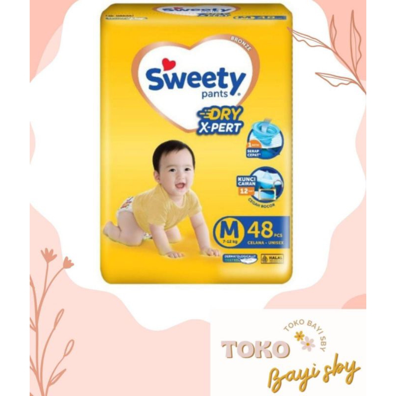 Pampers sweety pants M48 / Sweety pants M48 / Sweety M48 celana