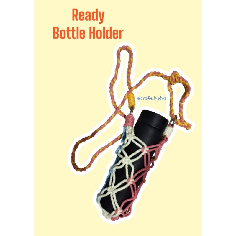 READY Strap Bottle | Macrame Strap Bottle | Macrame Tumbler Holder | Tumbler Holder