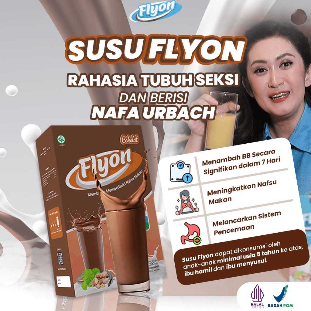 

PROMO KHUSUS HARI INI !!! Susu Penggemuk Badan Dan Penambah Nafsu Makan Original Flyon COKLAT Aman BPOM ASLI ORIGINAL AMPUH