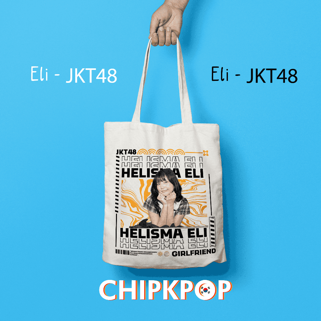 [PAKET SET ELI] [JKT48] I TOTEBAG OSHI ELI JKT 48 FANMADE BISA COD I TOTEBAG JKT 48 OSHI ELI I ELI J