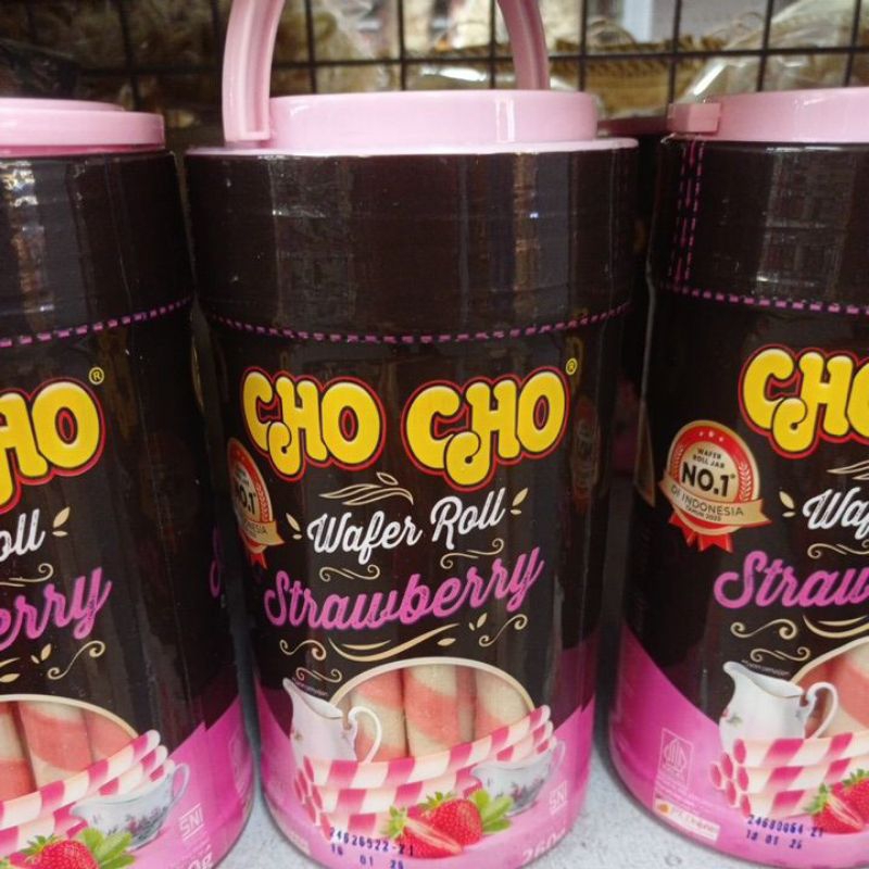 

CHOCHO WAFER ROLL TOPLES 260GR