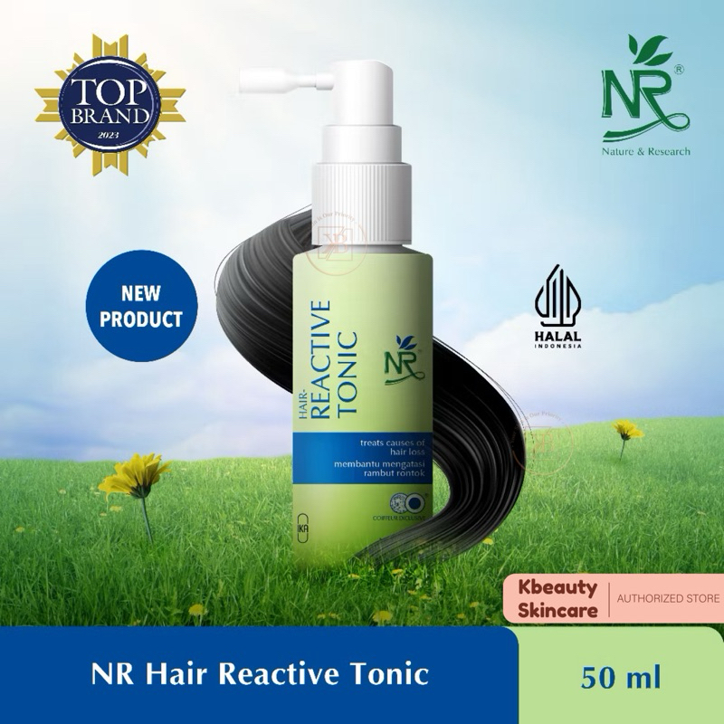 NR Reactive Tonic 50ml - Hair Tonic Untuk Rambut Rontok Parah