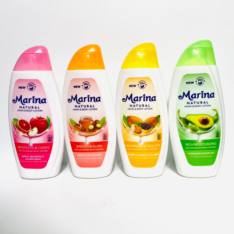 Marina Natural Hand & Body Lotion 190ml