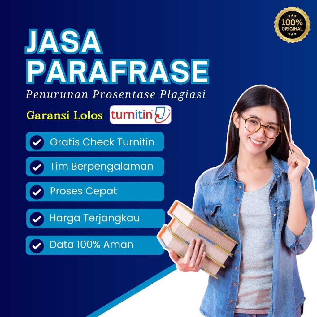 

Paraprase Artikel - Menurunkan Tingkat Plagiasi Artikel atau Karya Ilmiah - Parafrase Lolos Plagiasi Turnitin