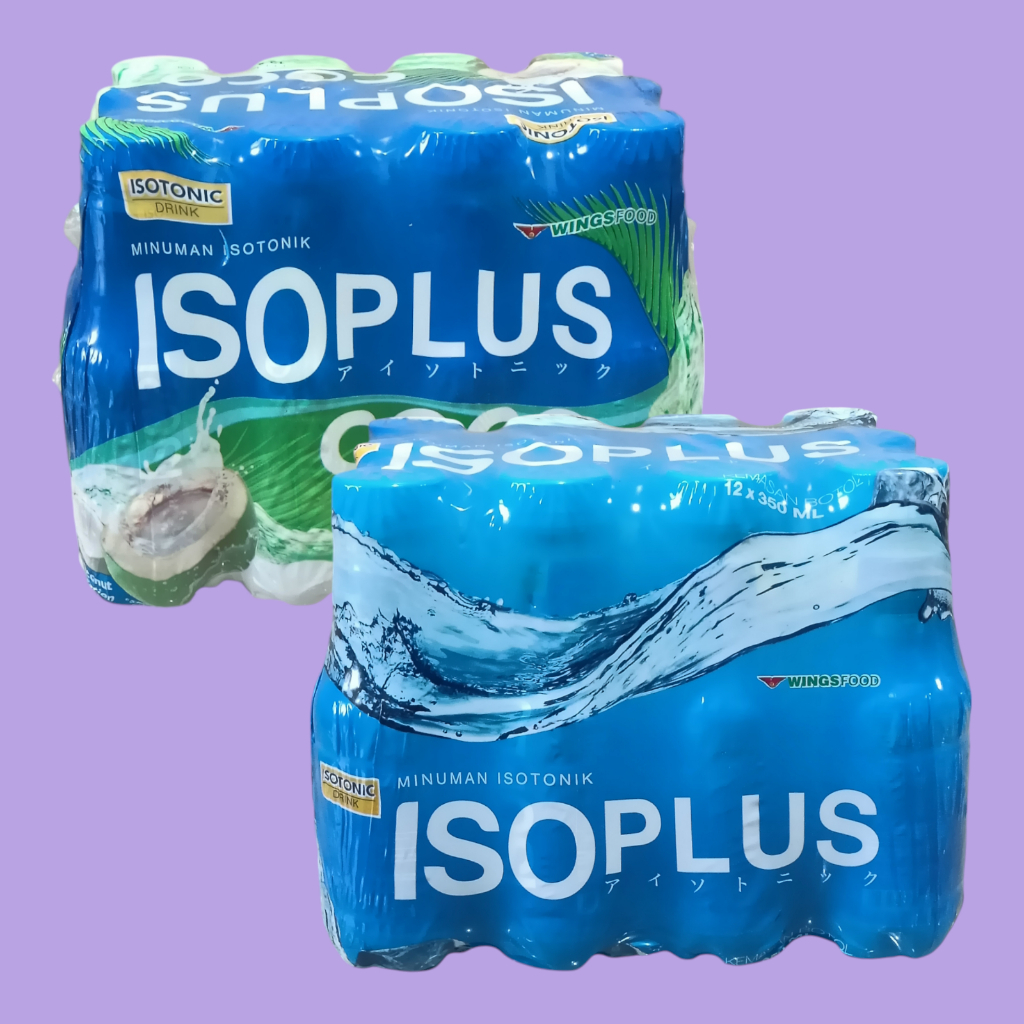 

ISOPLUS BOTOL 350ML PAK ( 12 BOTOL )