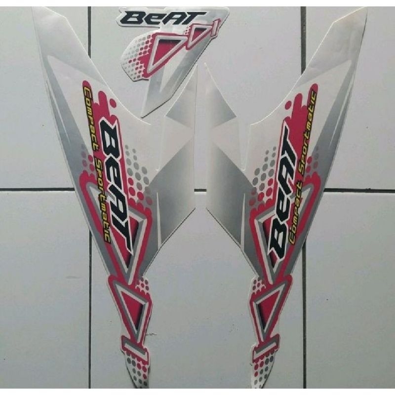 STRIPING BEAT KARBU PUTIH UNGU 2011