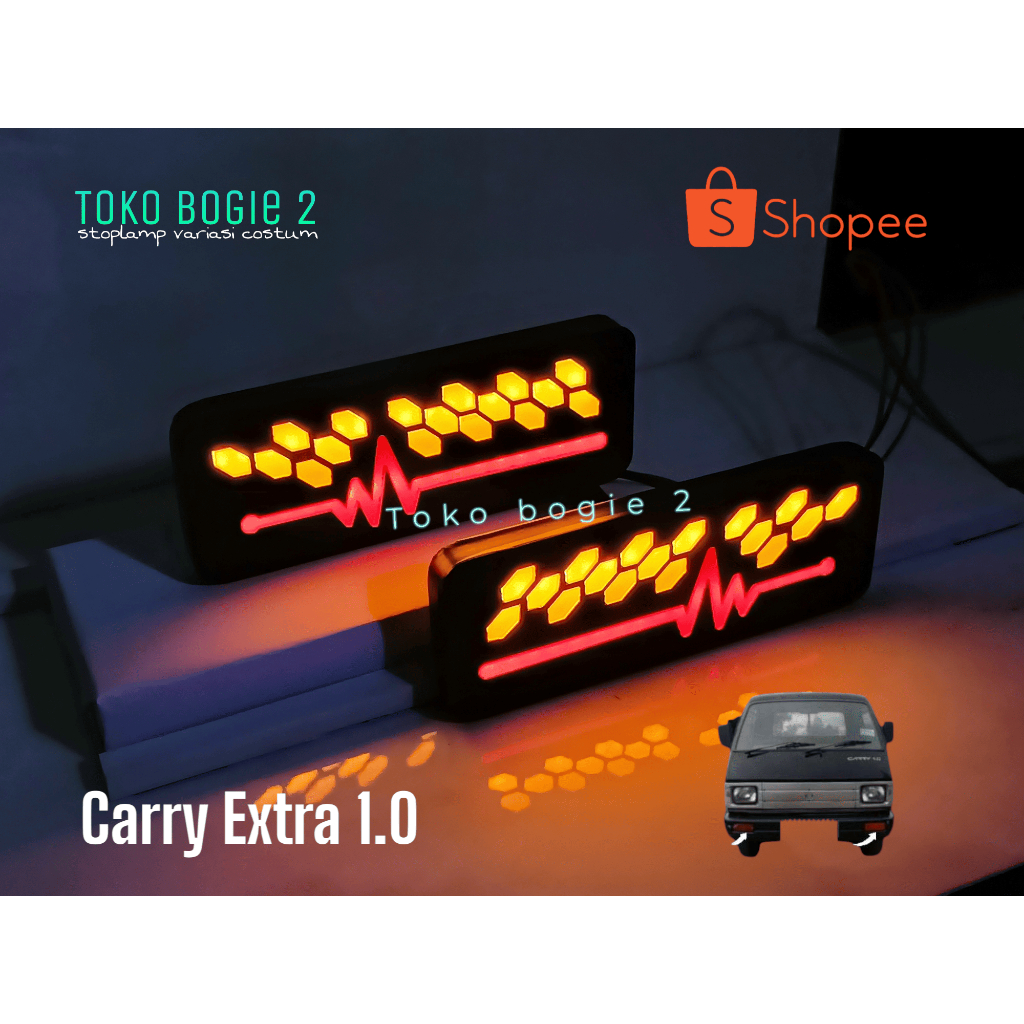 SEIN BEMPER DEPAN CARRY EXTRA 1.0 FULL AKRILIK CUTTING LASER