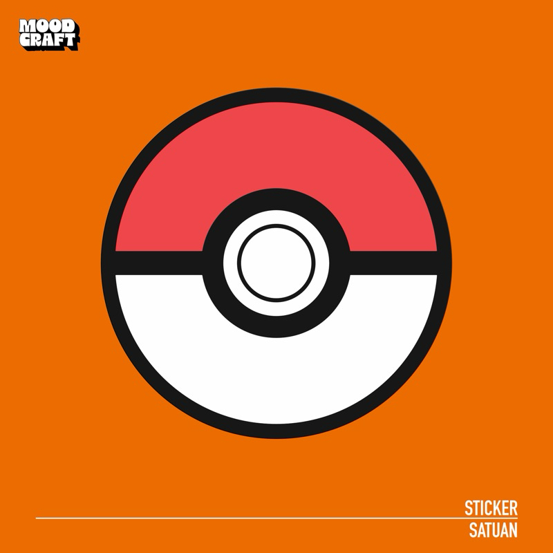 

Pokeball - Pokemon Vinyl Sticker | SS - 072