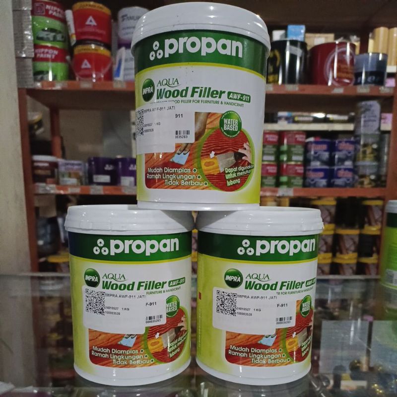 IMPRA AQUA WOOD FILLER AWF -911  Jati