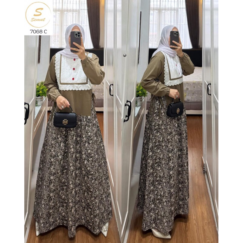 NEW DRESS SEMUT SYAINA ORIGINAL