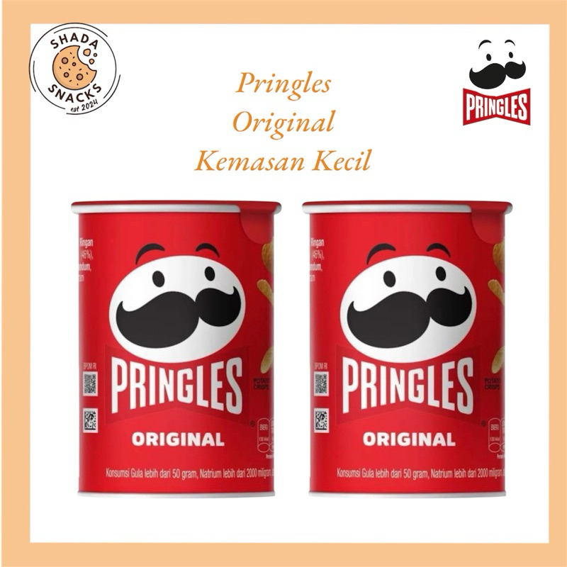 

Pringles Original Potato Chips Kemasan Kecil | Keripik Kentang