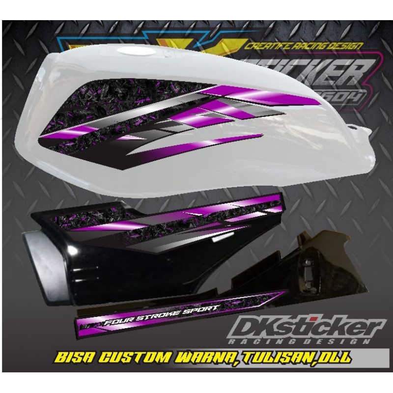 STRIPING GL PRO MAX PNP TANGKI PUTIH/ STRIPING GL PRO MAX/STRIPING GL VARIASI/STRIPING GL CUSTOM/STR