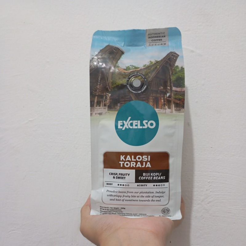 

Excelso Kalosi Toraja Coffee Beans - Biji Kopi Excelso Sweet & Fruity