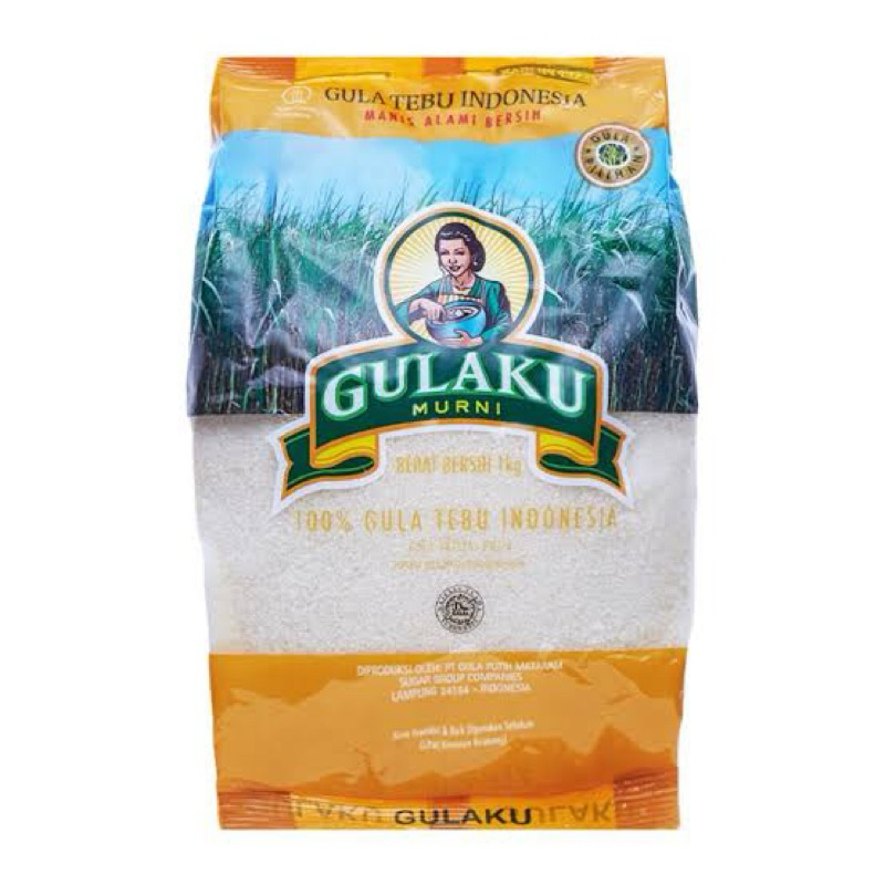 

Gulaku Murni Biji Kering Rendah 100% Gula Tebu Indonesia