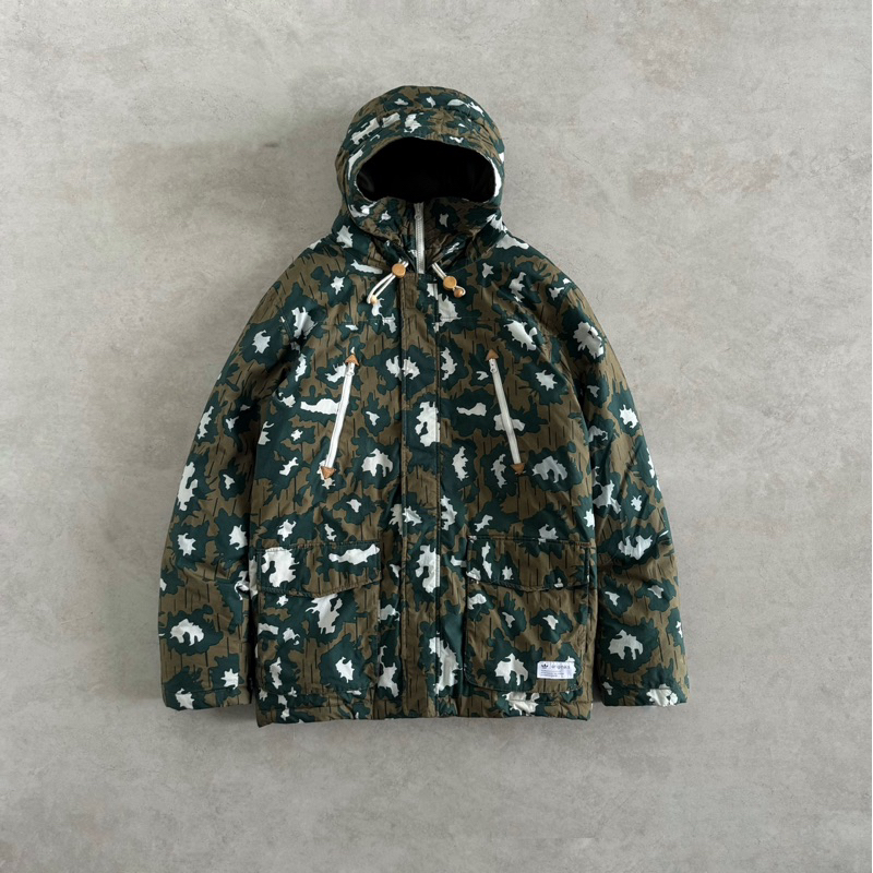 Parka Jacket Down Adidas AOP