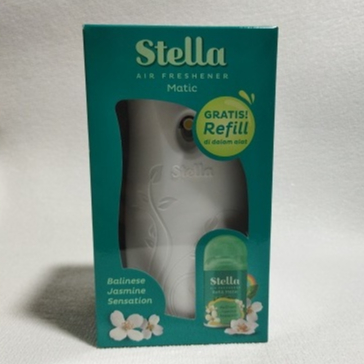 Stella Pengharum Ruangan Matic Spray Aroma Teh Keraton Balinese Jasmione Sensation Arum Dalu