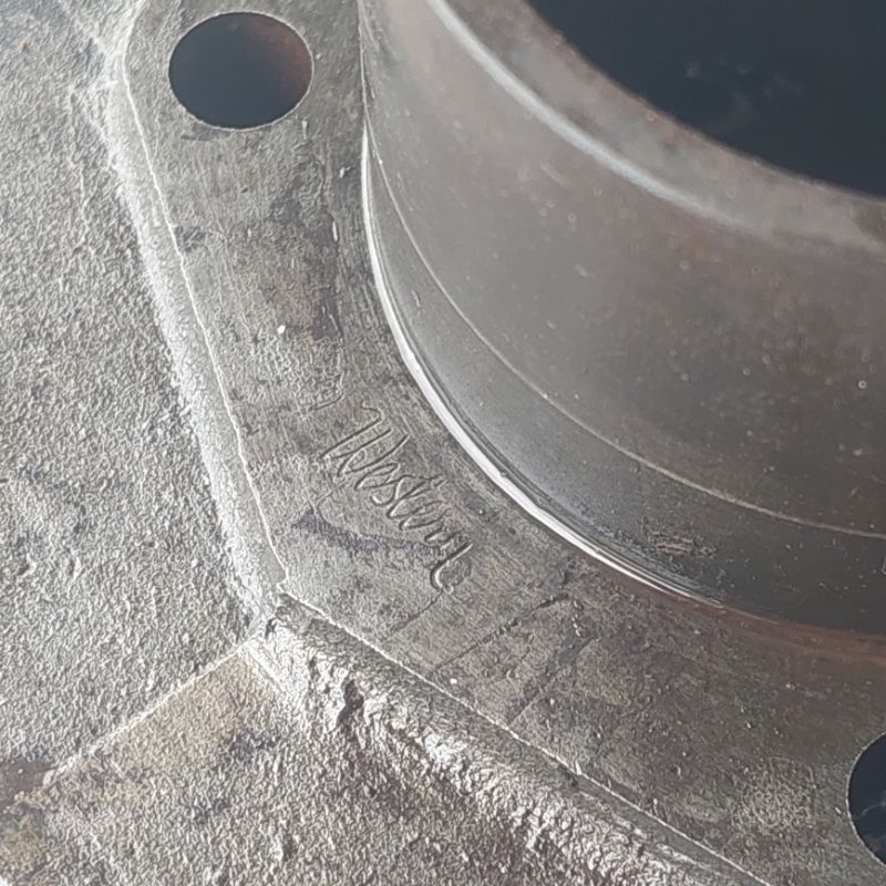Western Silinder Cylinder Blok Boring Lubang 3 L3 Original Nos Motorcycle Vespa Vbb Super Sprint