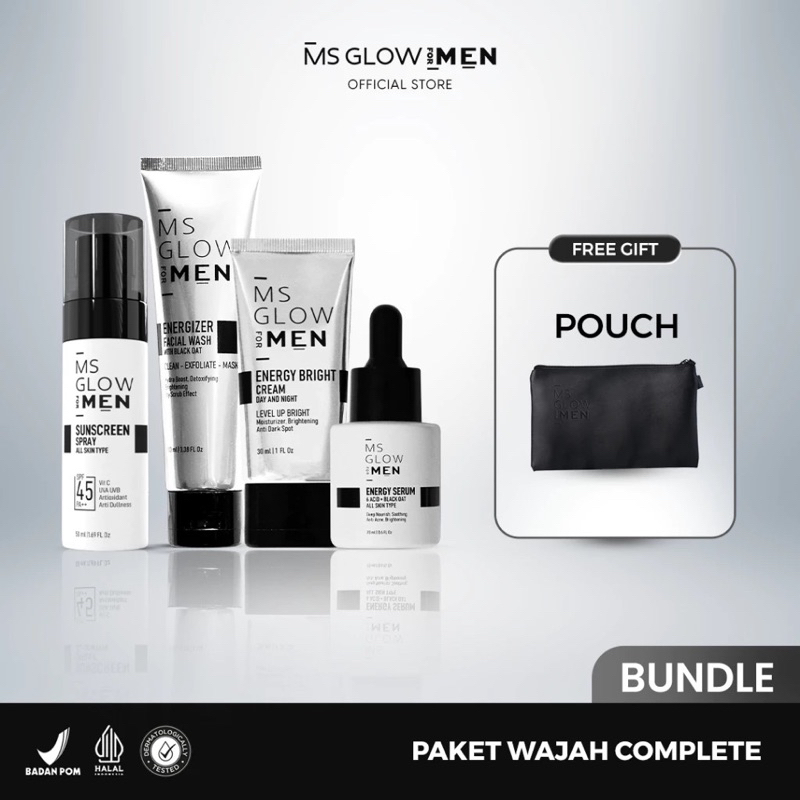 MS GLOW MEN PAKET LENGKAP