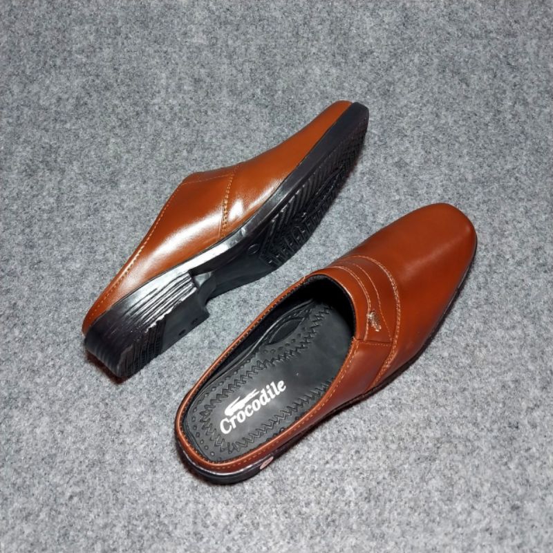 Crocodile Sepatu Kulit Pria Sepatu Bustong Pria