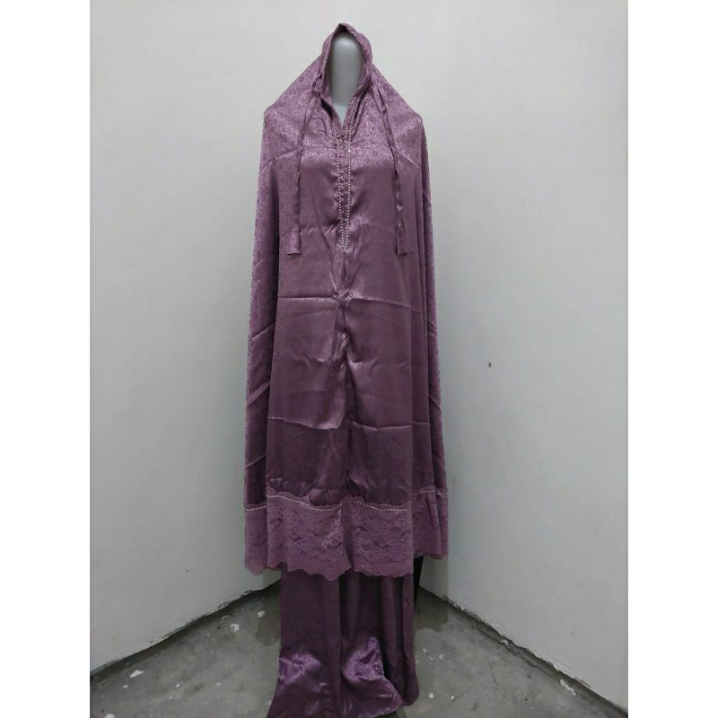Mukena Dewasa Armany Jumbo Warna Lavender